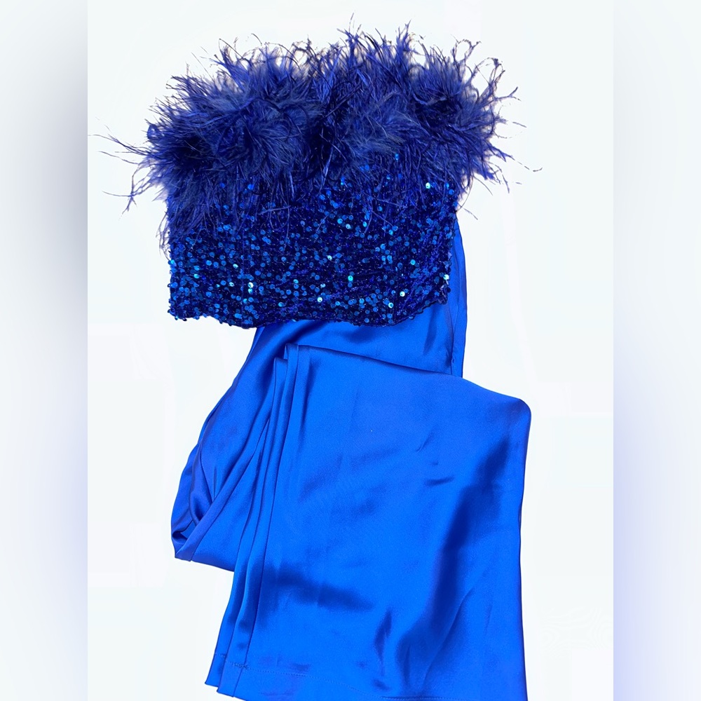line & dot Tara Pants Royal Blue xs bought for Eras Tour